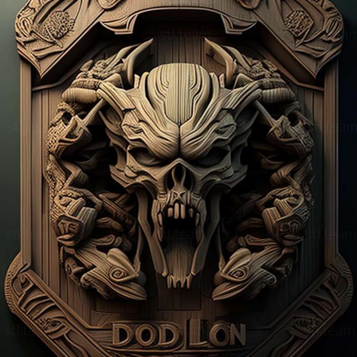 3D model Doom 3 Resurrection of Evil game (STL)